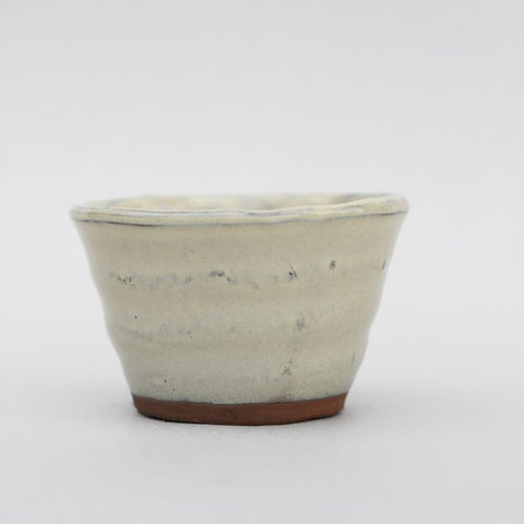 Small beige bowl pot