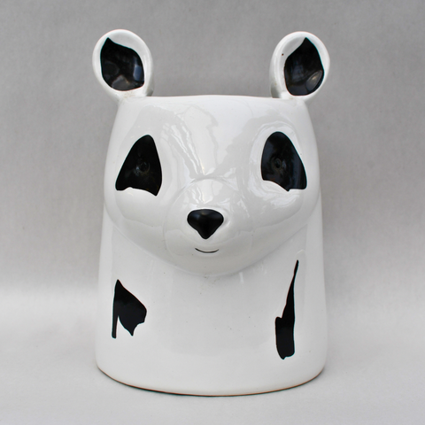 Cache-pot animaux tache noir