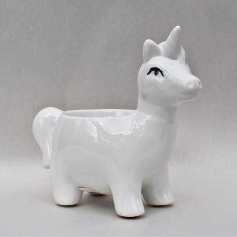 Cache-pot licorne