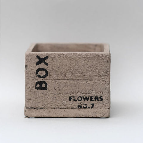 Cache-pot boîte à fleurs