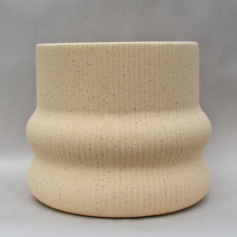 Cache-pot crème poivré