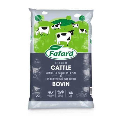 Fumier composté mouton & vache 25 litres
