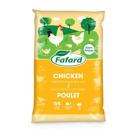 Fumier poulet composté 30 litres