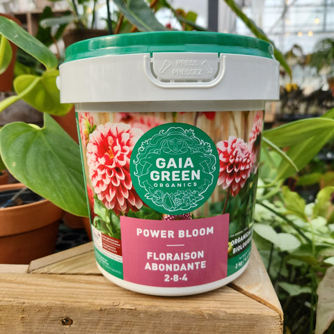 Gaia Green Fertilizer abundant flowering 2-8-4