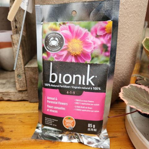 Engrais pour fleurs annuelles et vivaces Bionik