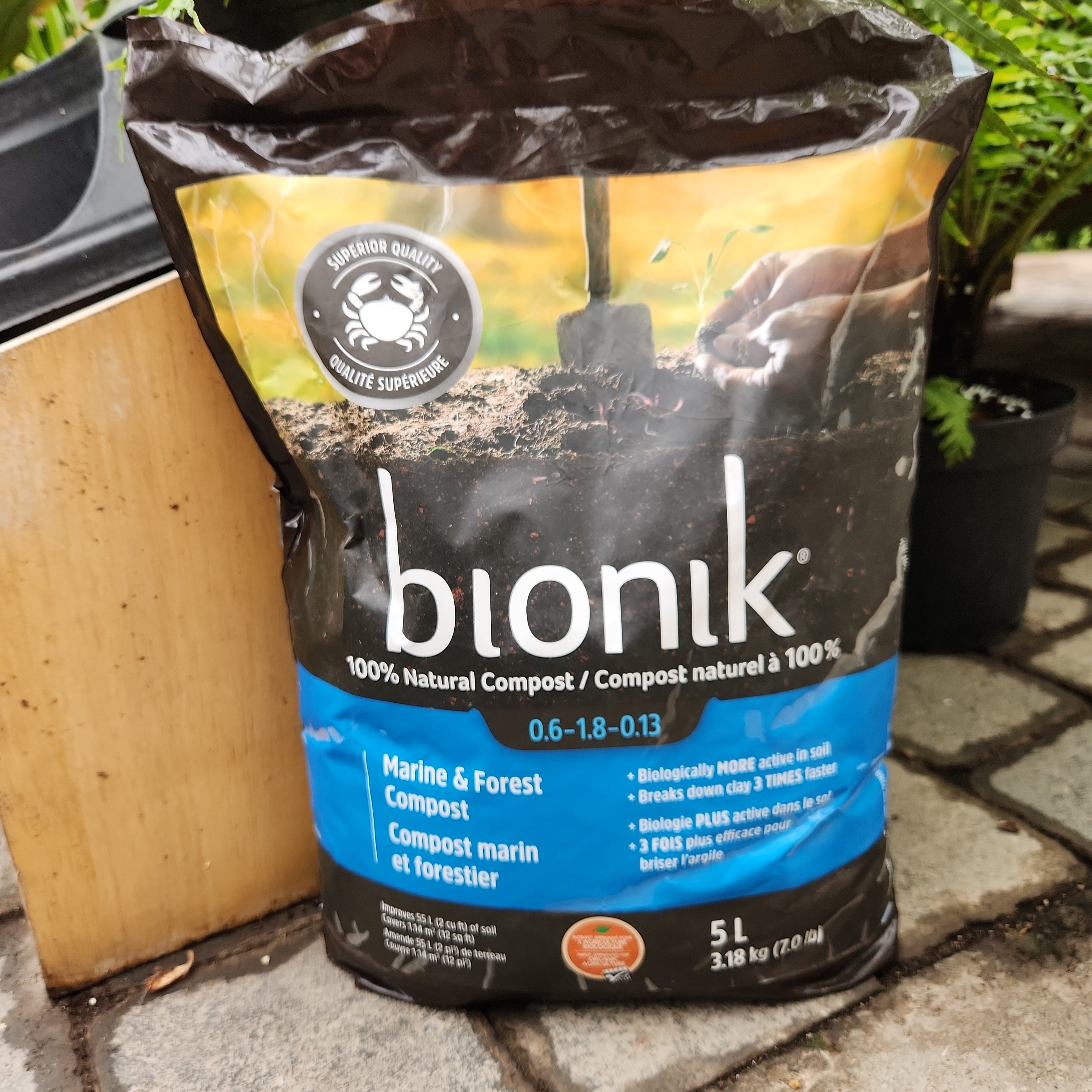Compost marin et forestier Bionik – Serres Lavoie