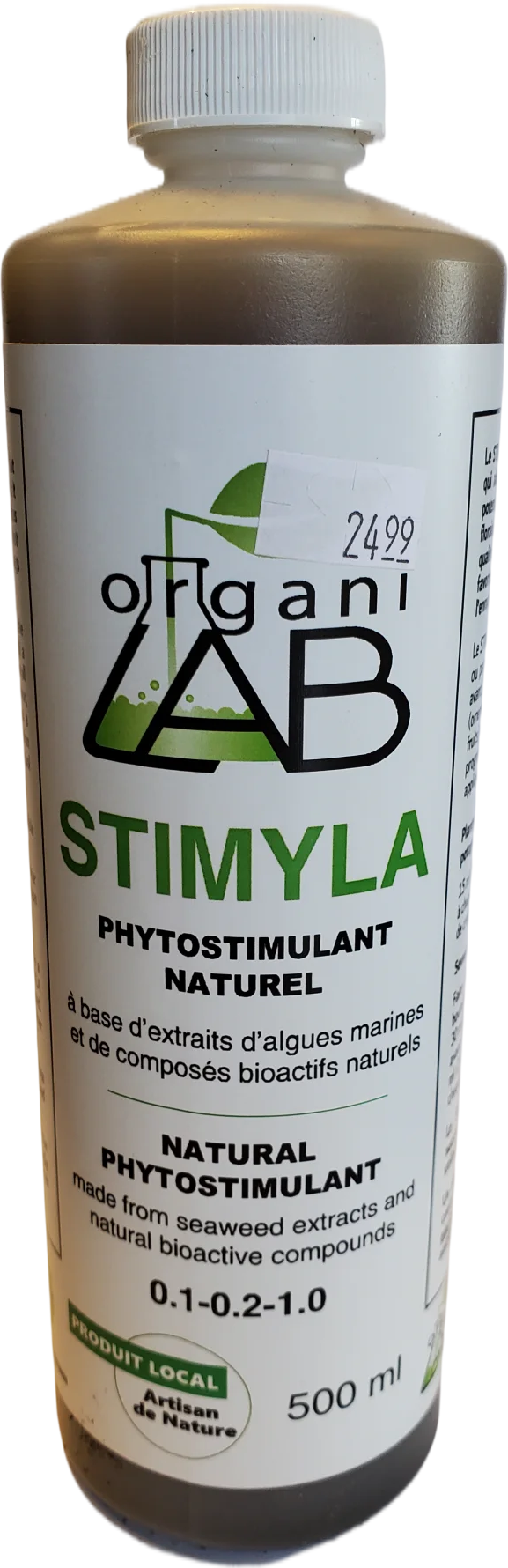 Engrais Naturel Phytostimulant Stimyla 501Ml Engrais