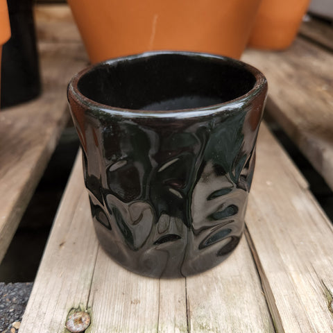 Musta black planter 2.5 inches