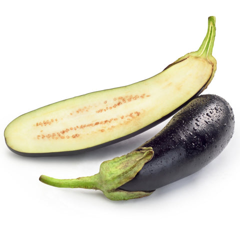 Eggplant Purple Lying Vegetables
