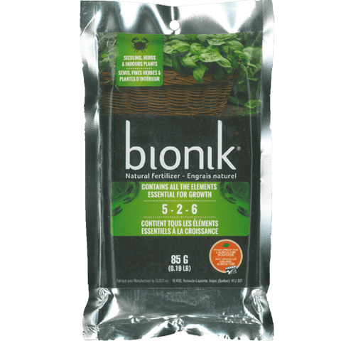 Bionik Pour Semis Fines Herbes Et Plantes Vertes 85 G Engrais