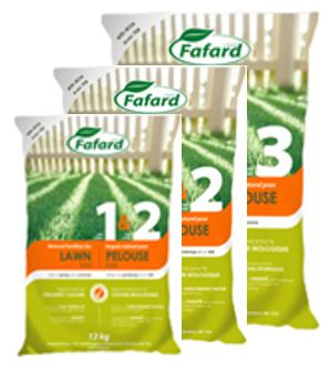 Natural Lawn Fertilizer Fafard 3 steps