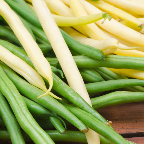 Yellow And Green Beans Vegetables