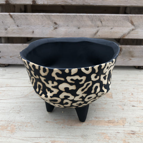 Leopard Potty On Feet 6 Inches