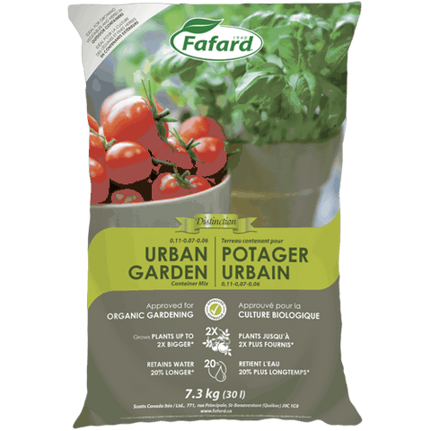 Urban Vegetable Garden Container 30 L Potting Soil