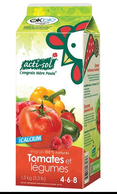 acti-sol fertilizer Tomatoes and vegetables