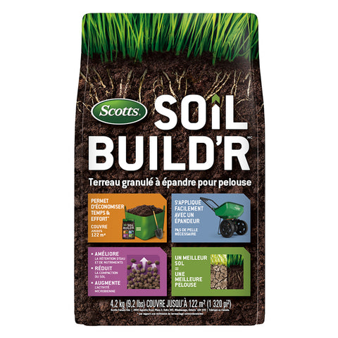 granulated soil for spreading